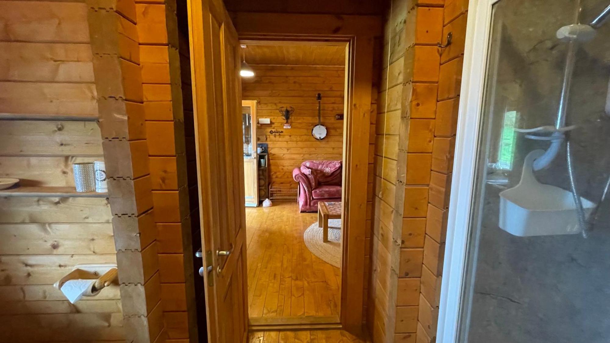 Blossom Cabin - Little Log Cabin In Wales Newtown  Eksteriør bilde